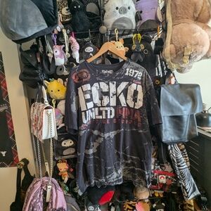 Y2K Ecko Unlimited MMA Graphic Tee
